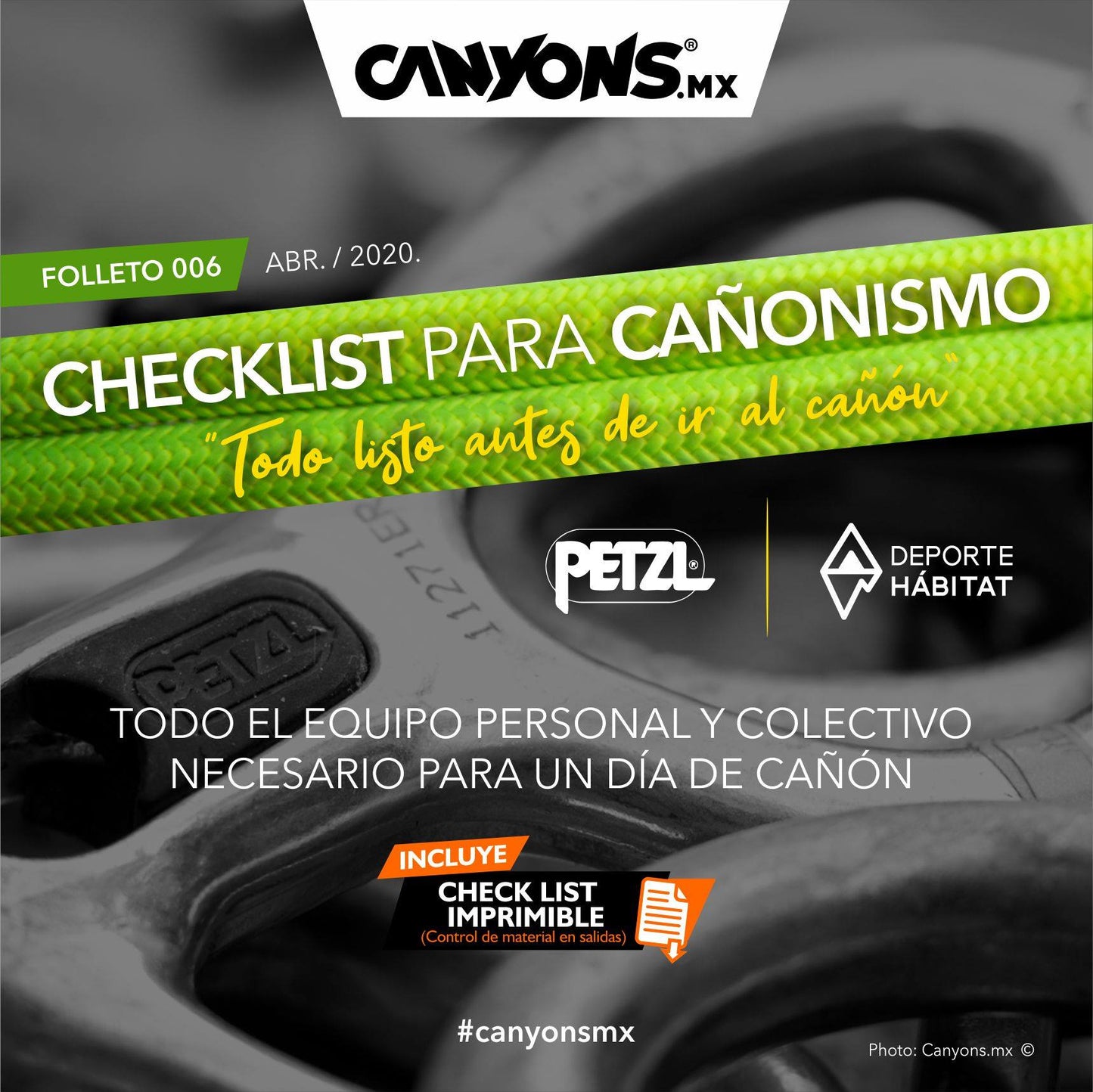 COMBO PACK 12 FOLLETOS Canyons.mx