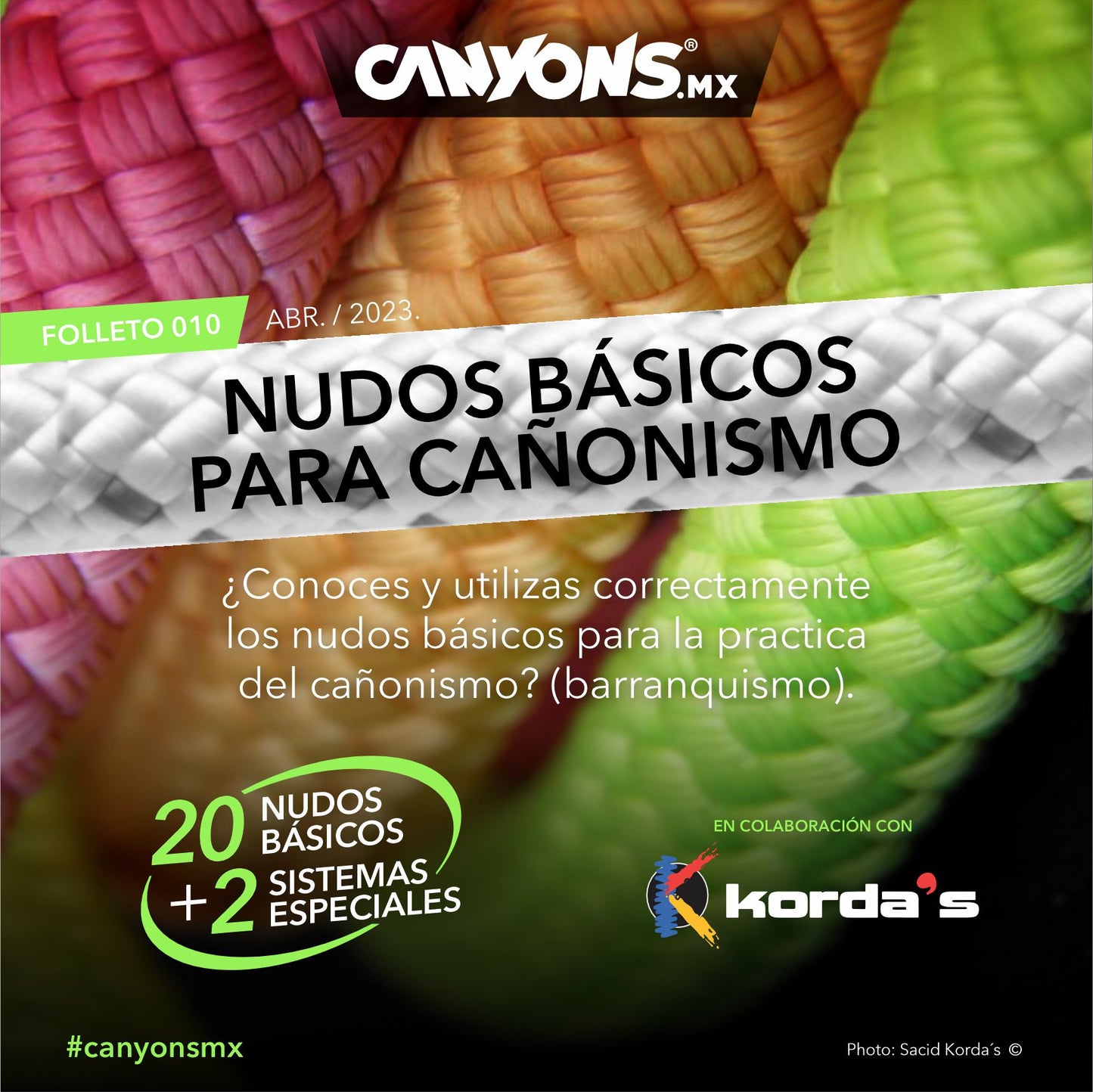 COMBO PACK 12 FOLLETOS Canyons.mx
