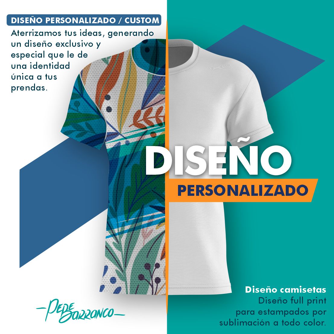 Diseño personalizado para prendas custom
