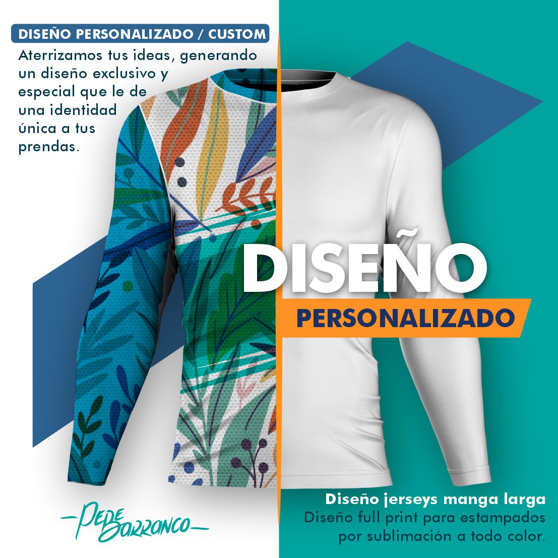 Diseño personalizado para prendas custom