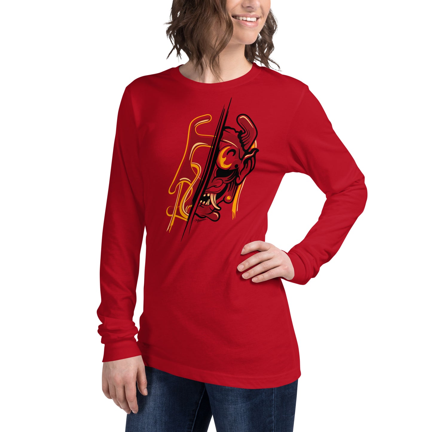 Camiseta manga larga "DEVIL"
