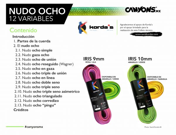 Folleto NUDO OCHO / Trece variables