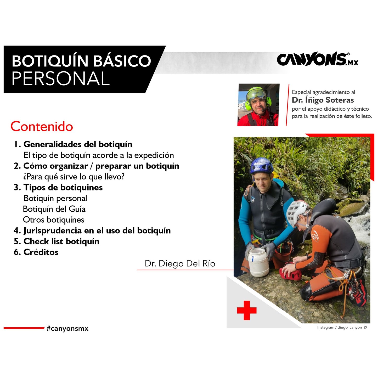 Folleto BOTIQUÍN BÁSICO PERSONAL