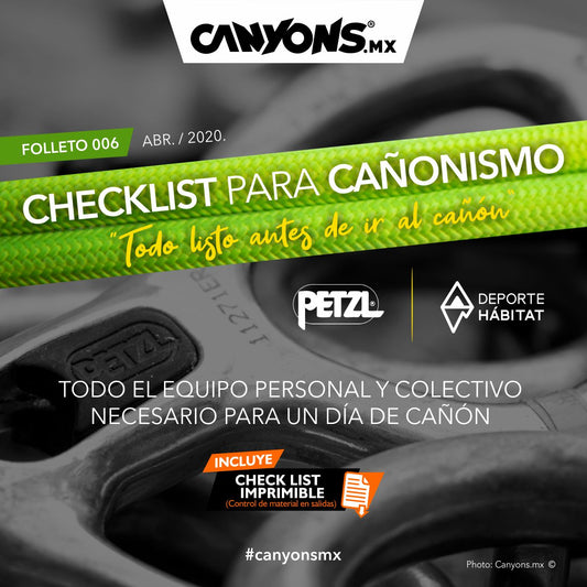 Folleto CHECKLIST PARA CAÑONISMO