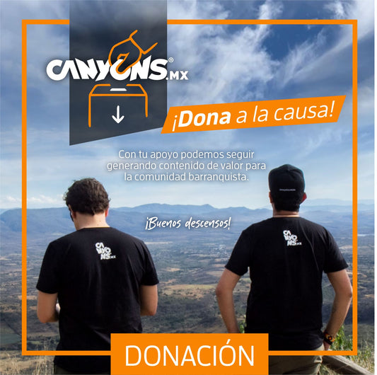Donación al proyecto CANYONS.MX