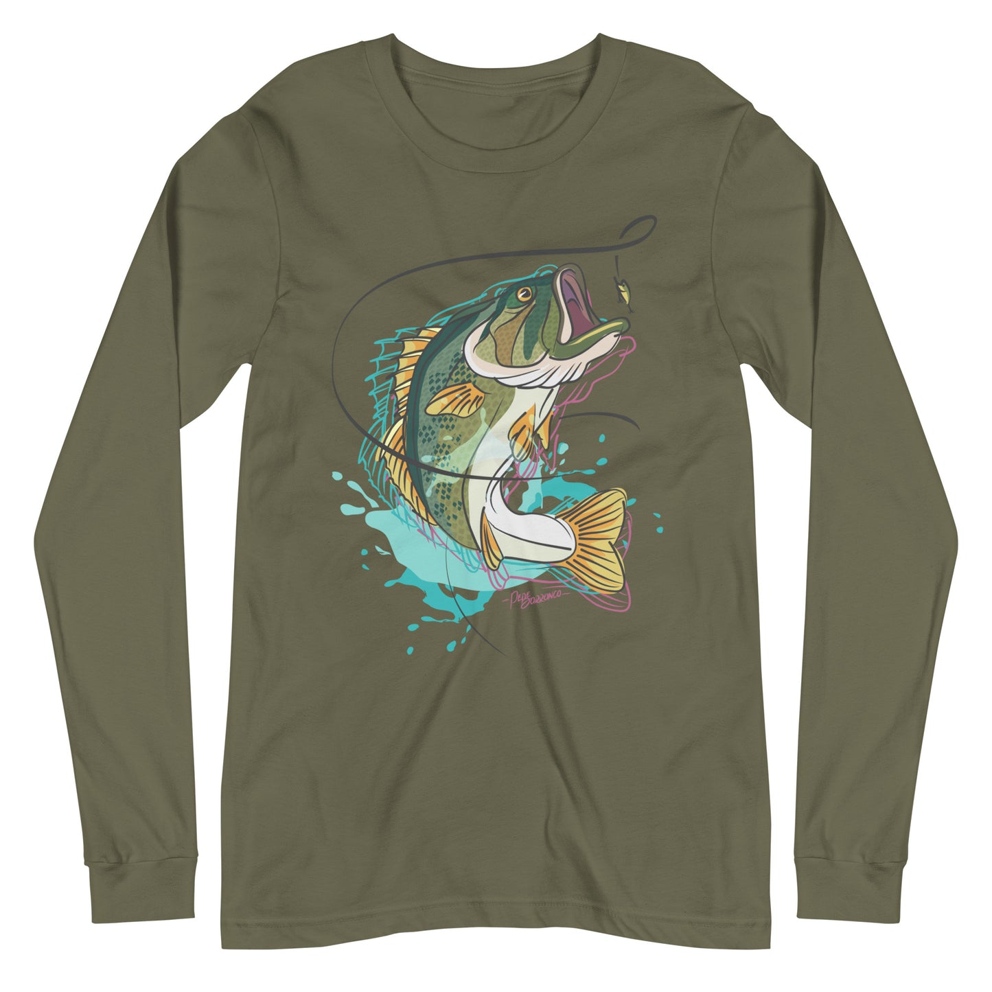 Camiseta manga larga "BASS BOSS"
