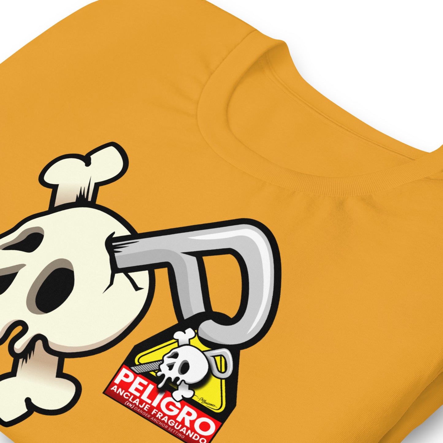 Camiseta CALAVERA ANCLAJE FRAGUANDO