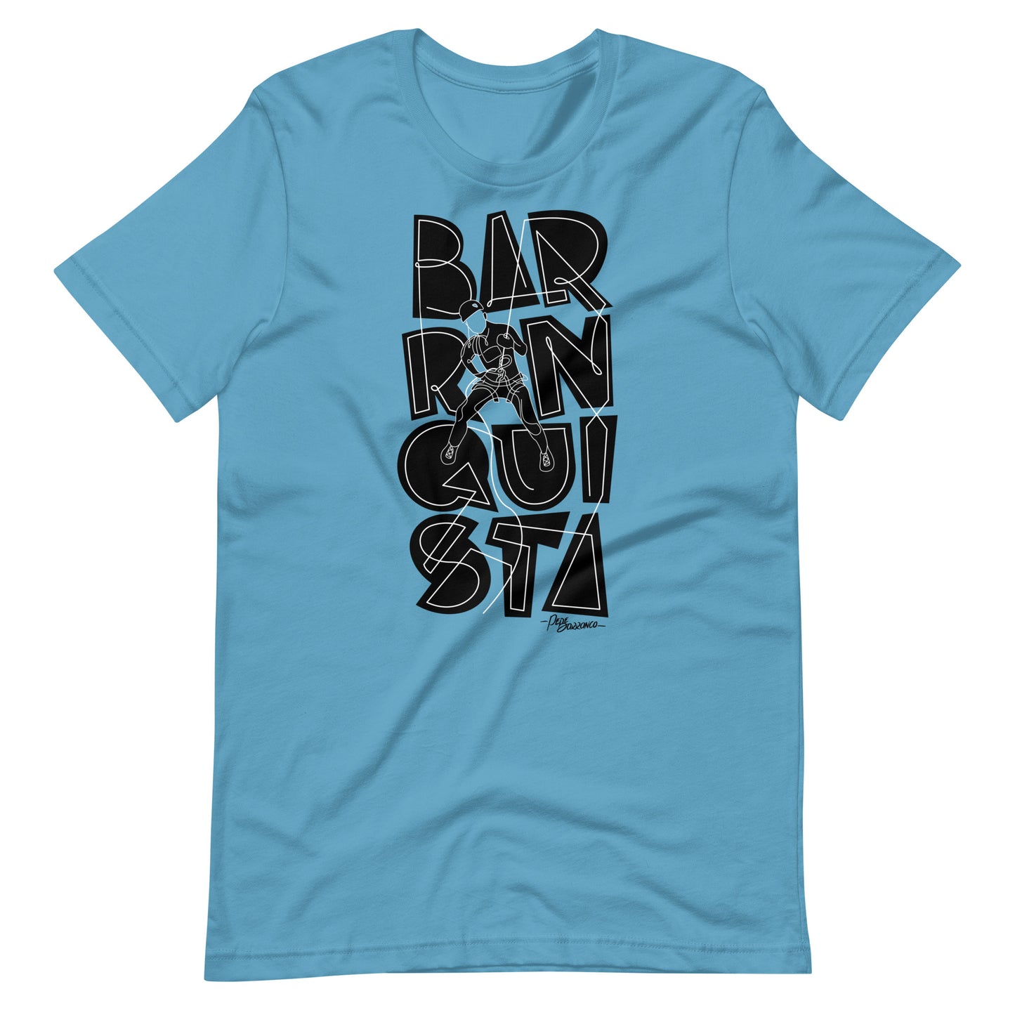 Camiseta "BA RRAN QUIS TA"