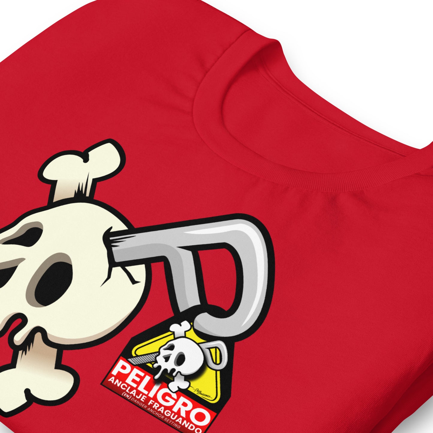 Camiseta CALAVERA ANCLAJE FRAGUANDO