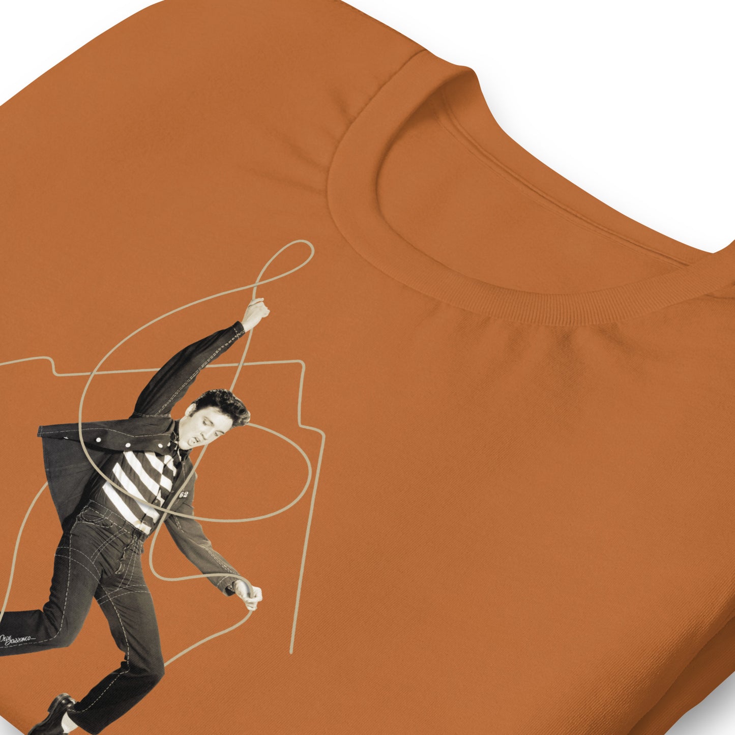 Camiseta "ELVIS ROPE RODEO"