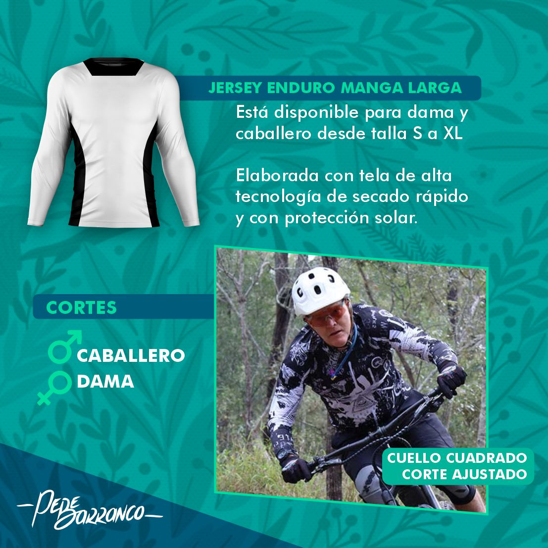 Jersey Enduro Manga larga / Custom