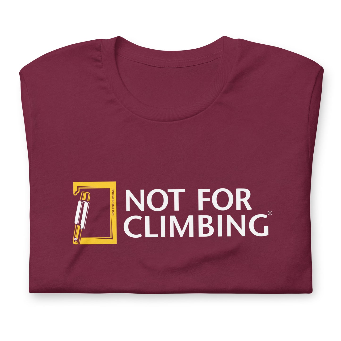 Camiseta "NOT FOR CLIMBING"